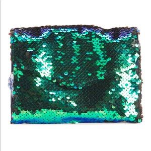 Sequin envelope bag / crossbody bag